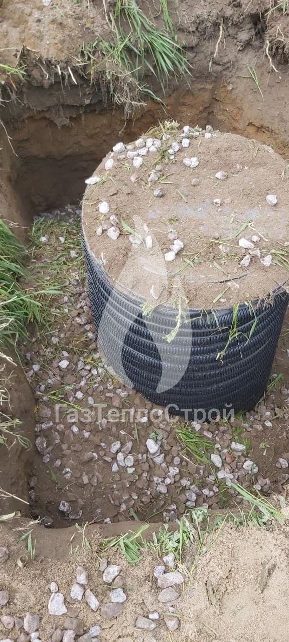 Изображение септика в почве